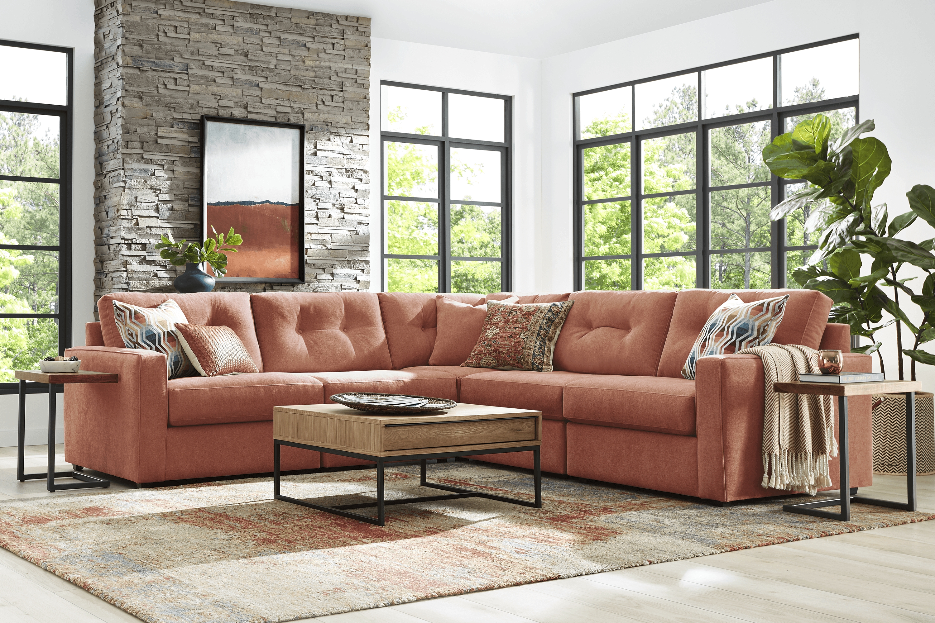 ModularOne Copper 5 Pc Sectional - Thumbnail - Image 2