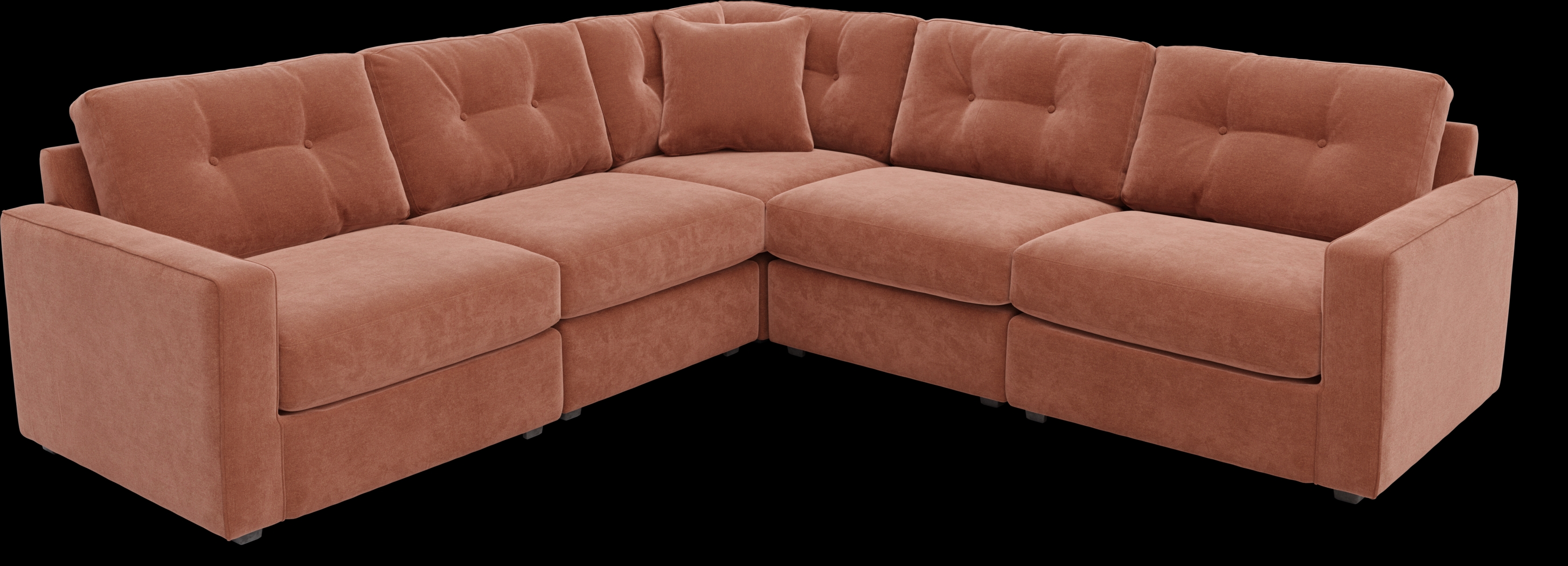 ModularOne Copper 5 Pc Sectional - Thumbnail - Image 1