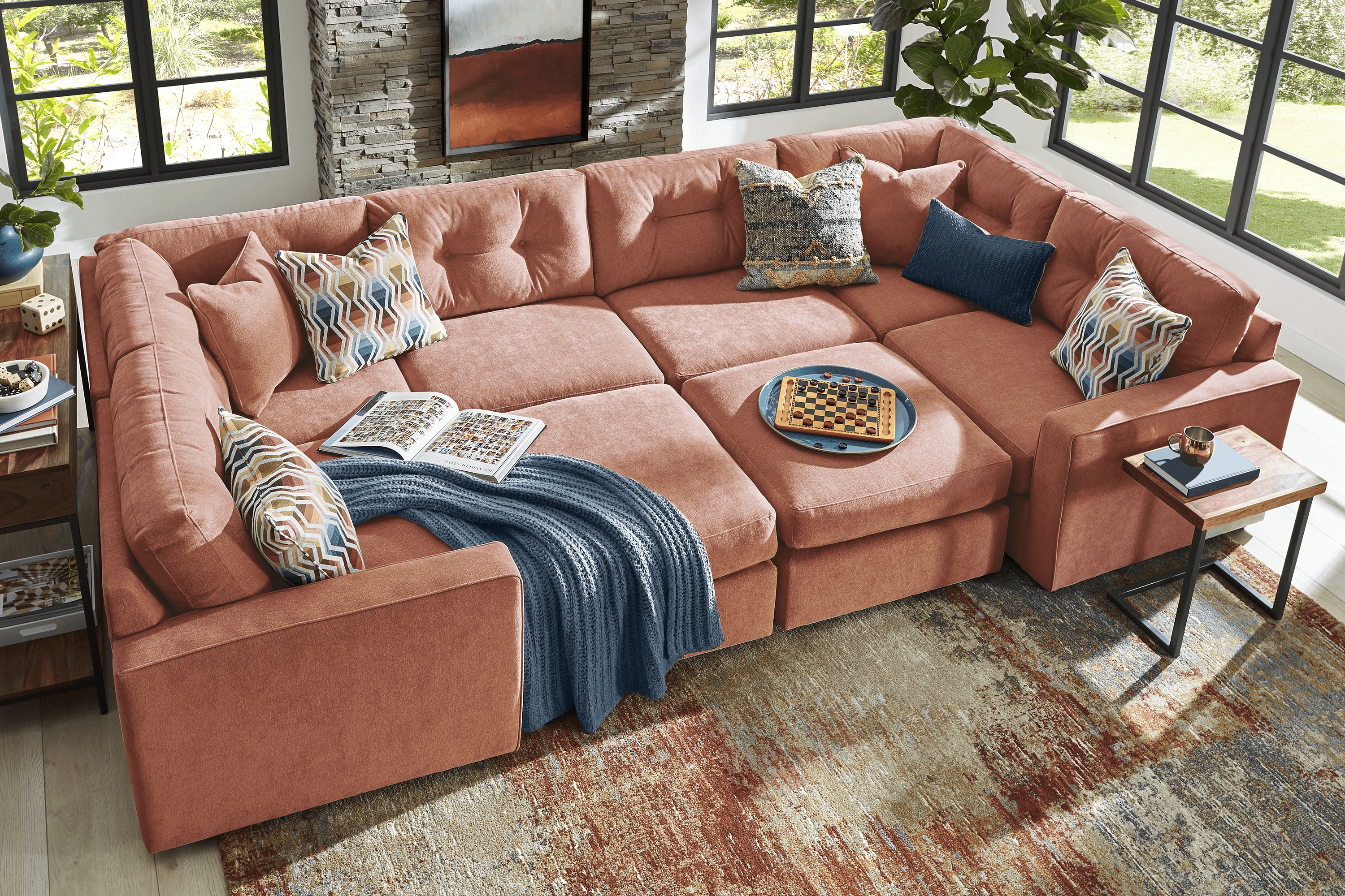 ModularOne Copper 8 Pc Sectional - Thumbnail - Image 2