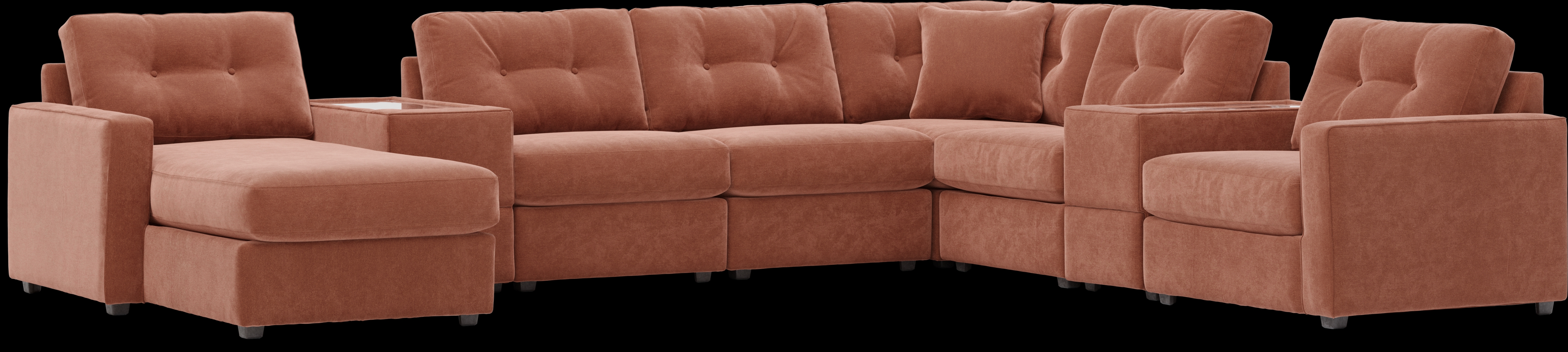 ModularOne Copper 8 Pc Sectional - Thumbnail - Image 4