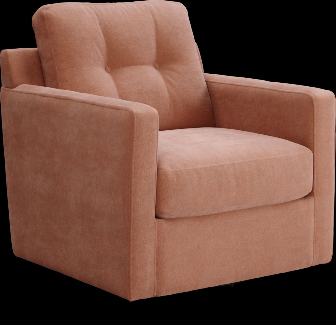 ModularOne Copper Swivel Accent Chair - Thumbnail - Image 1
