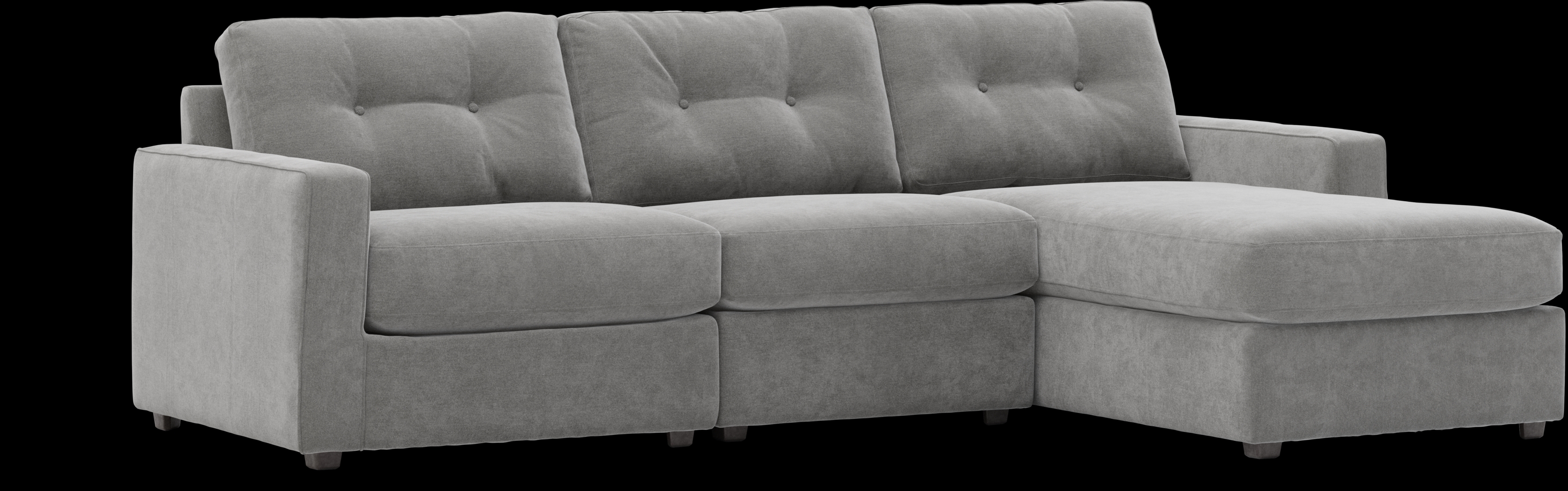 Gray 3 Pc ModularOne - Thumbnail - Image 1