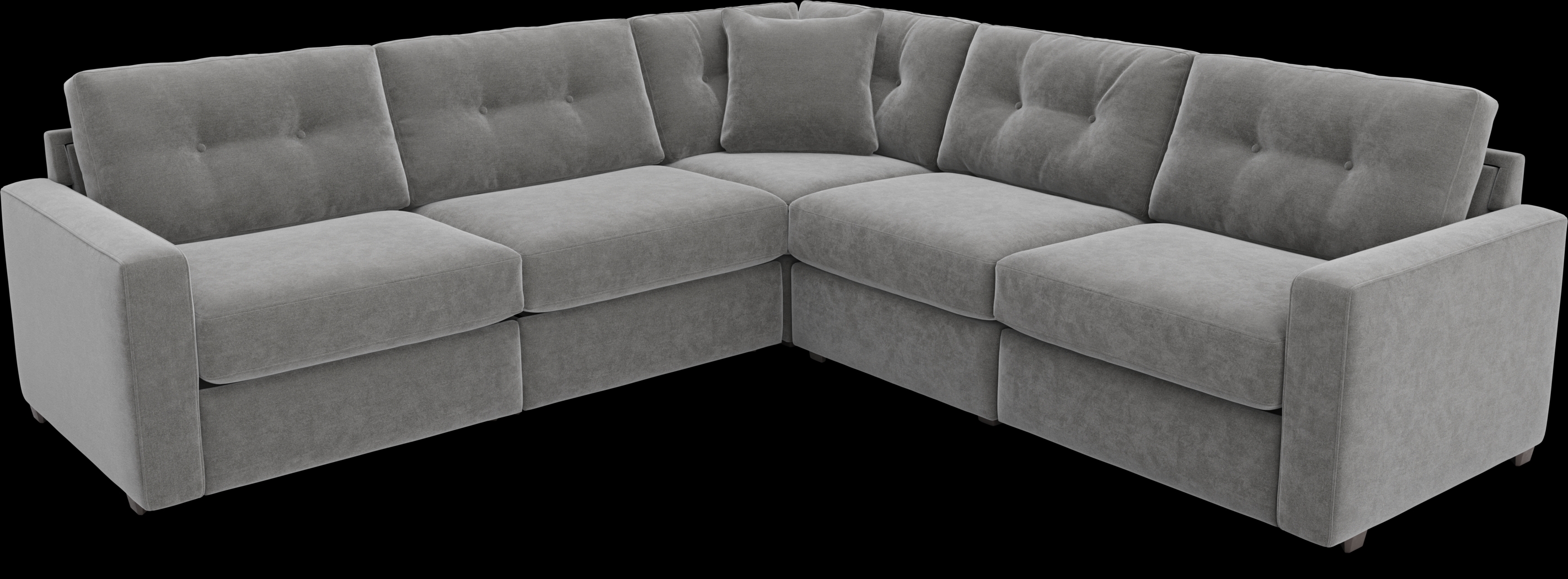 Gray 5 Pc ModularOne - Thumbnail - Image 1