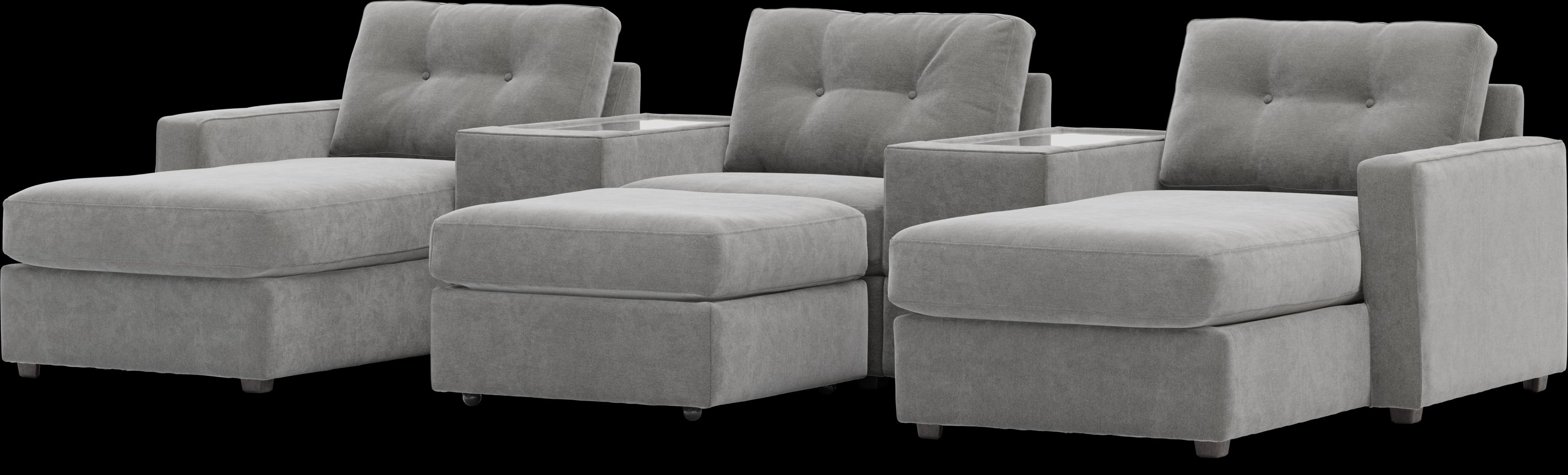 Gray 6 Pc ModularOne - Thumbnail - Image 4