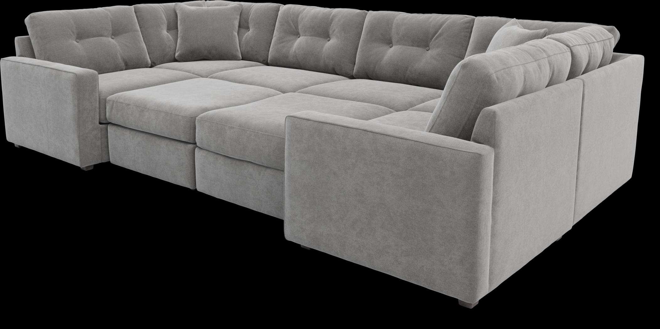 Gray 8 Pc ModularOne - Thumbnail - Image 1