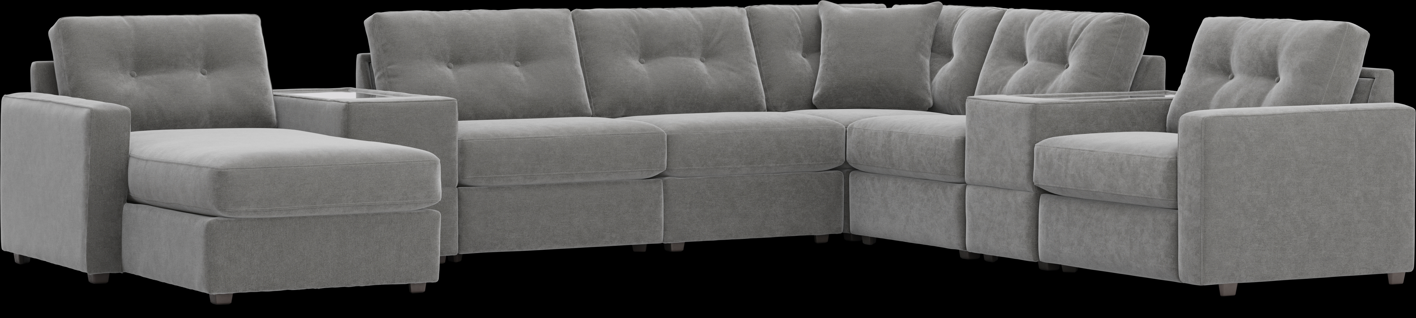 Gray 8 Pc ModularOne - Thumbnail - Image 4