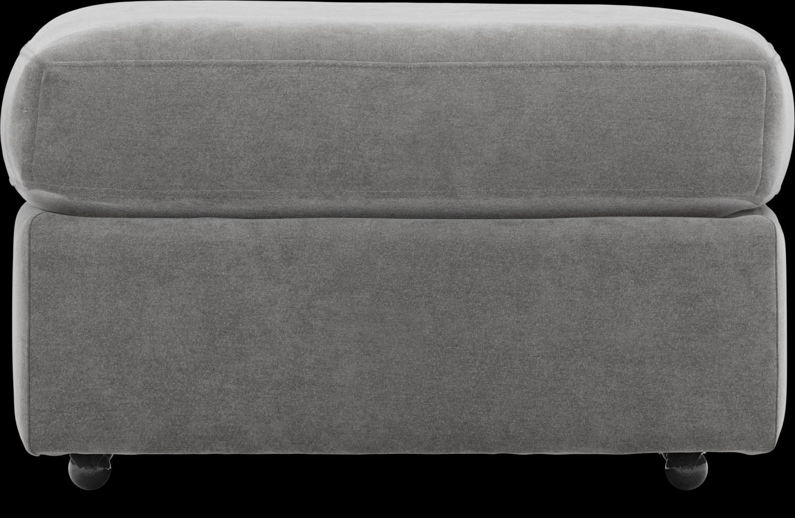 ModularOne Gray Bumper Ottoman - Thumbnail - Image 2