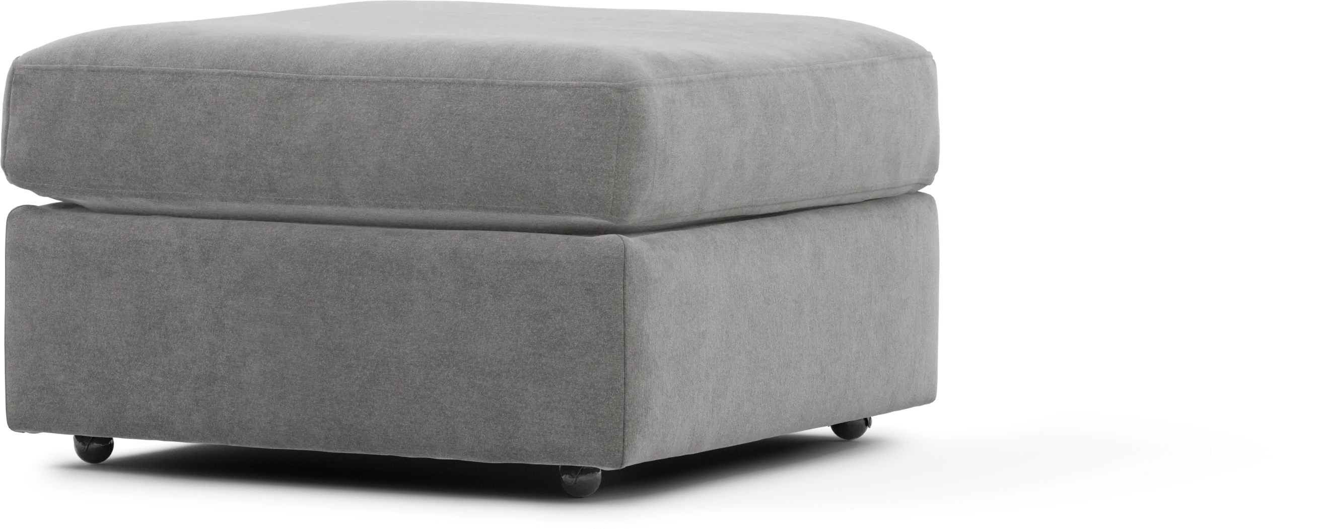 ModularOne Gray Bumper Ottoman - Thumbnail - Image 4