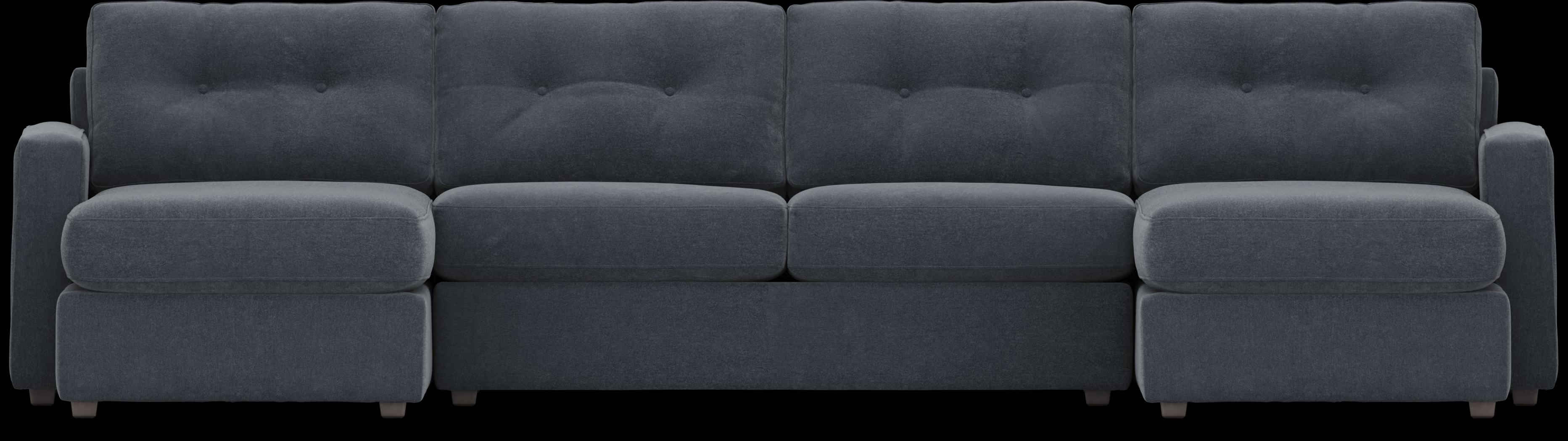 Indigo 3 Pc ModularOne Gel Foam Sleeper - Thumbnail - Image 3