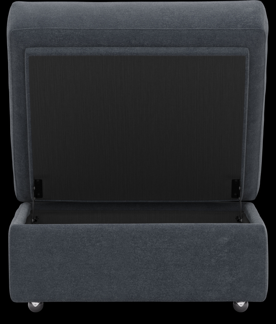ModularOne Indigo Storage Bumper Ottoman - Thumbnail - Image 4