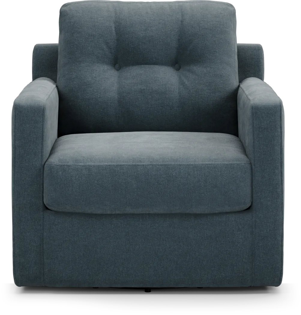 ModularOne Indigo Swivel Accent Chair - Thumbnail - Image 3