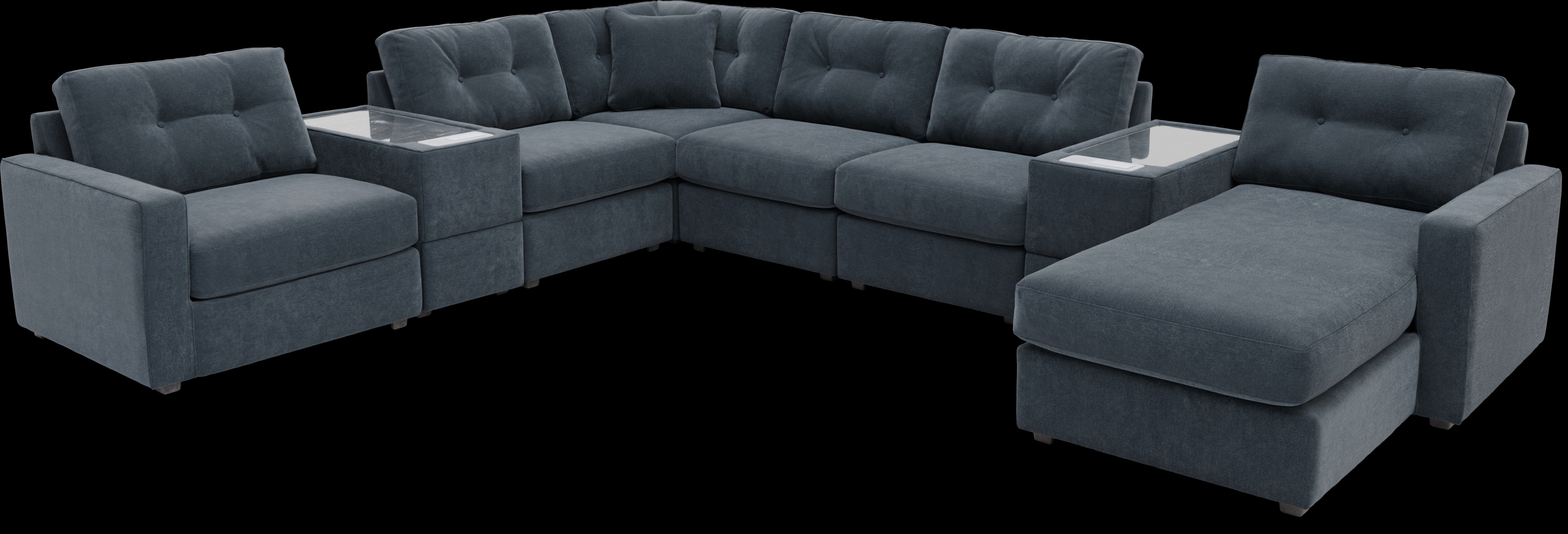 Indigo 8 Pc ModularOne with Media Consoles - Thumbnail - Image 1