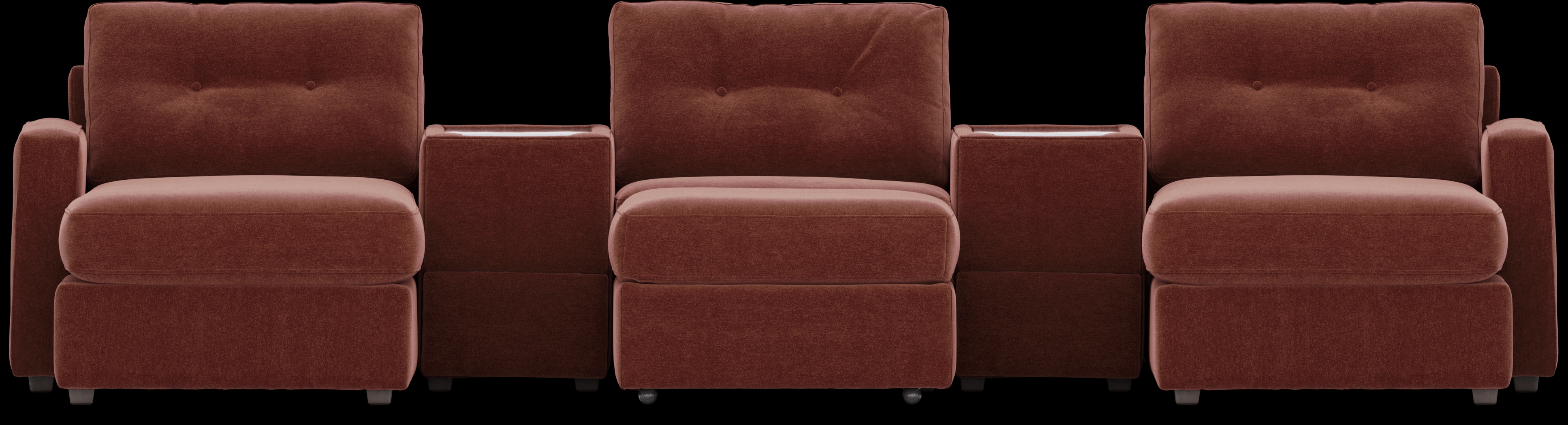 Merlot 6 Pc ModularOne with Media Consoles - Thumbnail - Image 3