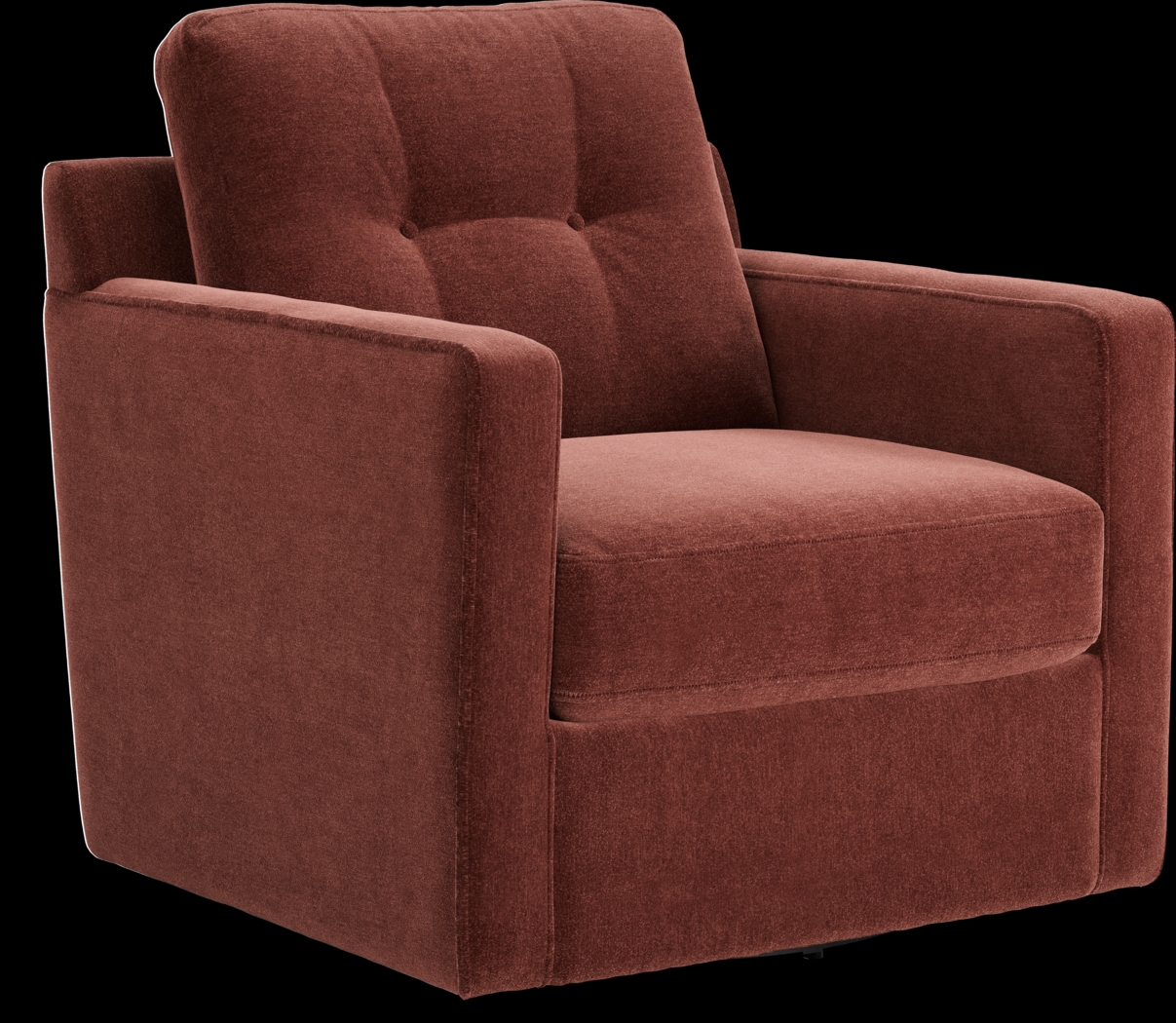 ModularOne Merlot Swivel Accent Chair - Thumbnail - Image 1