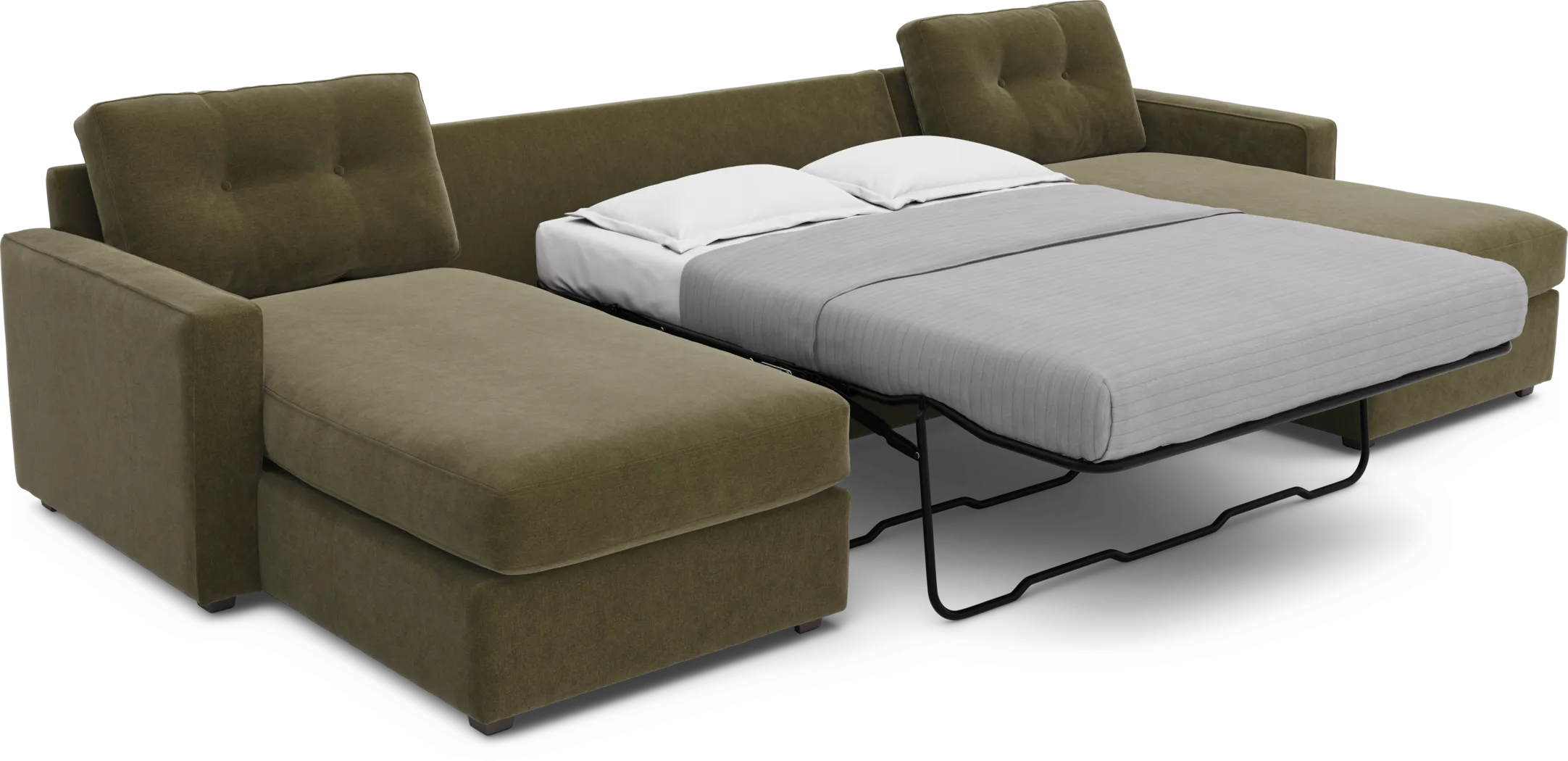 Moss 3 Pc ModularOne Gel Foam Sleeper - Thumbnail - Image 3