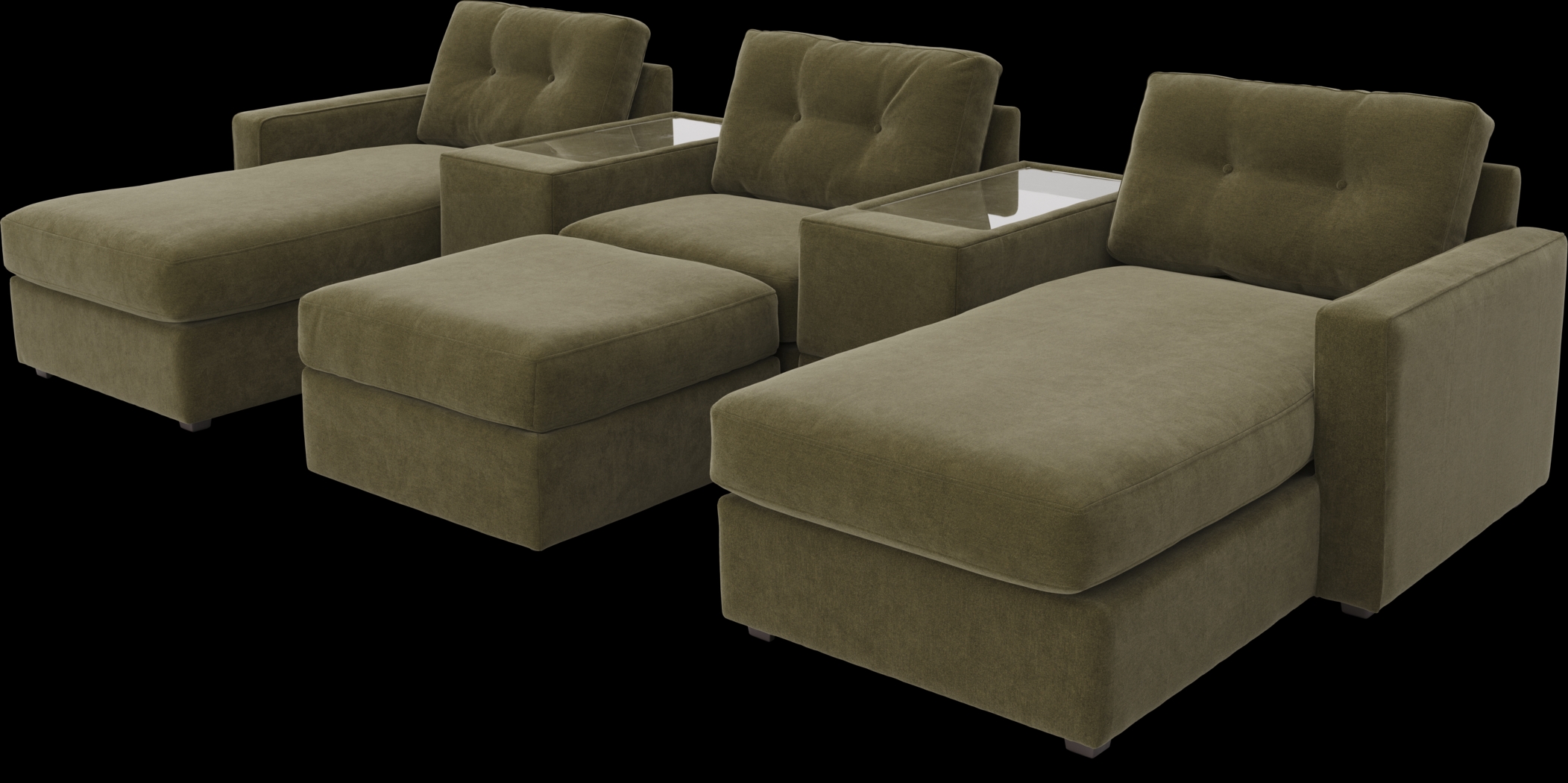 Moss 6 Pc ModularOne - Thumbnail - Image 1