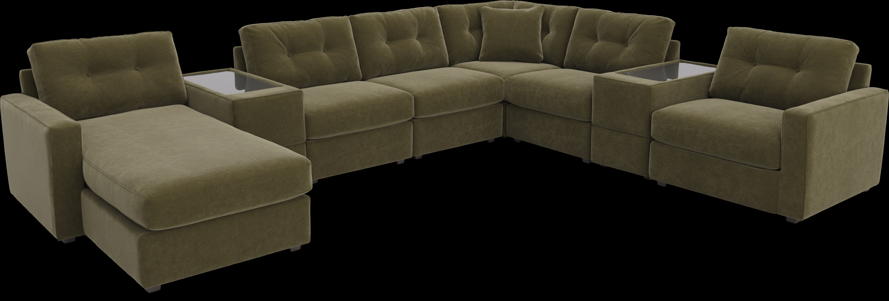 Moss 8 Pc ModularOne - Thumbnail - Image 1