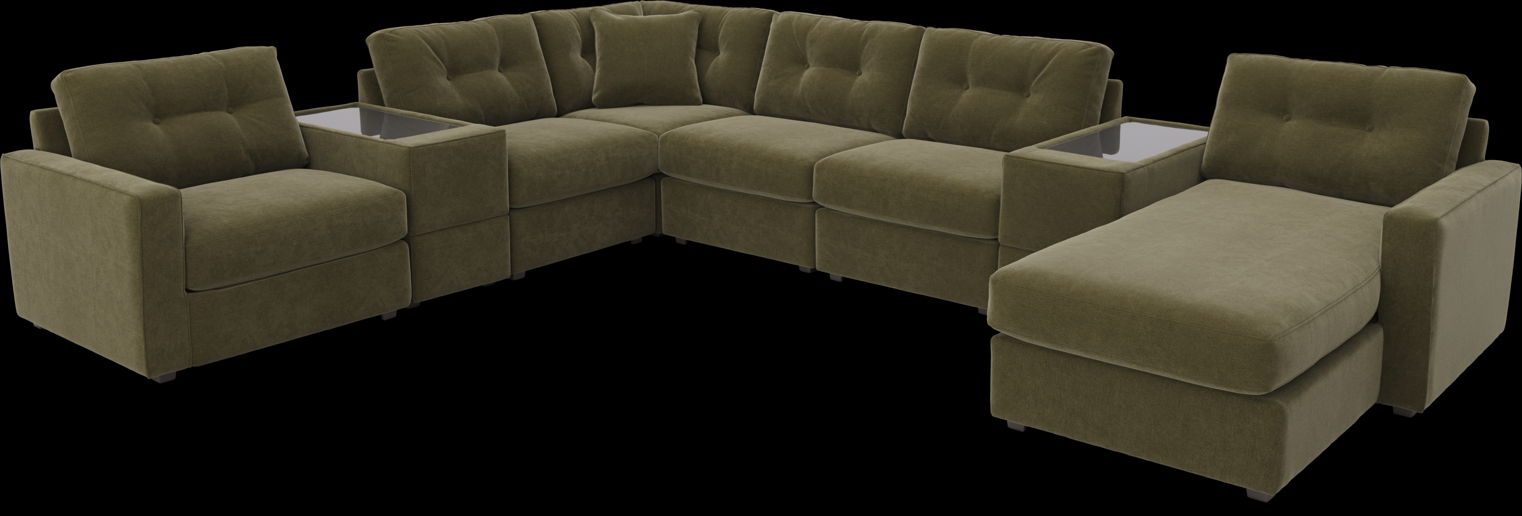 Moss 8 Pc ModularOne - Thumbnail - Image 1