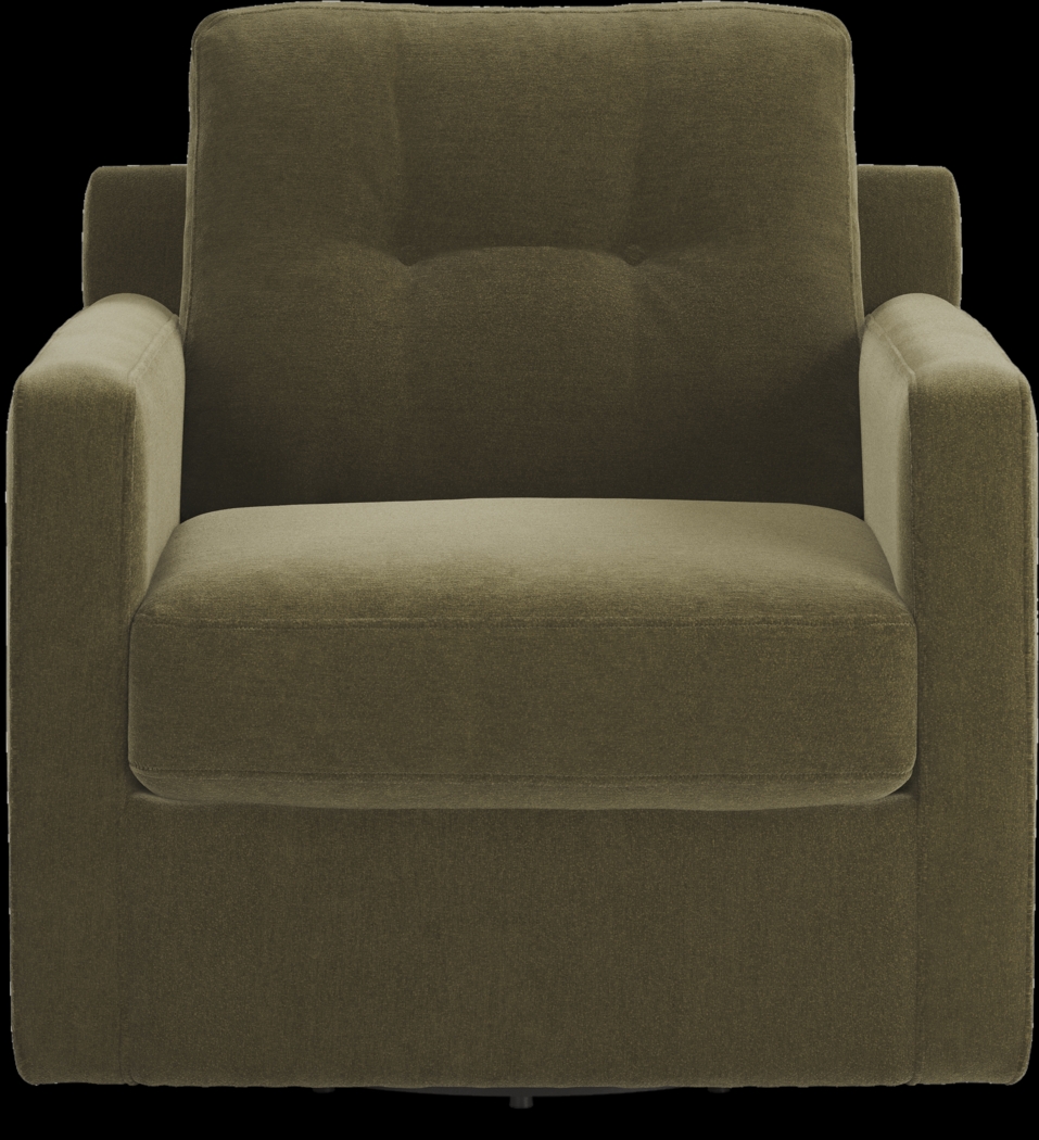 ModularOne Moss Swivel Accent Chair - Thumbnail - Image 2