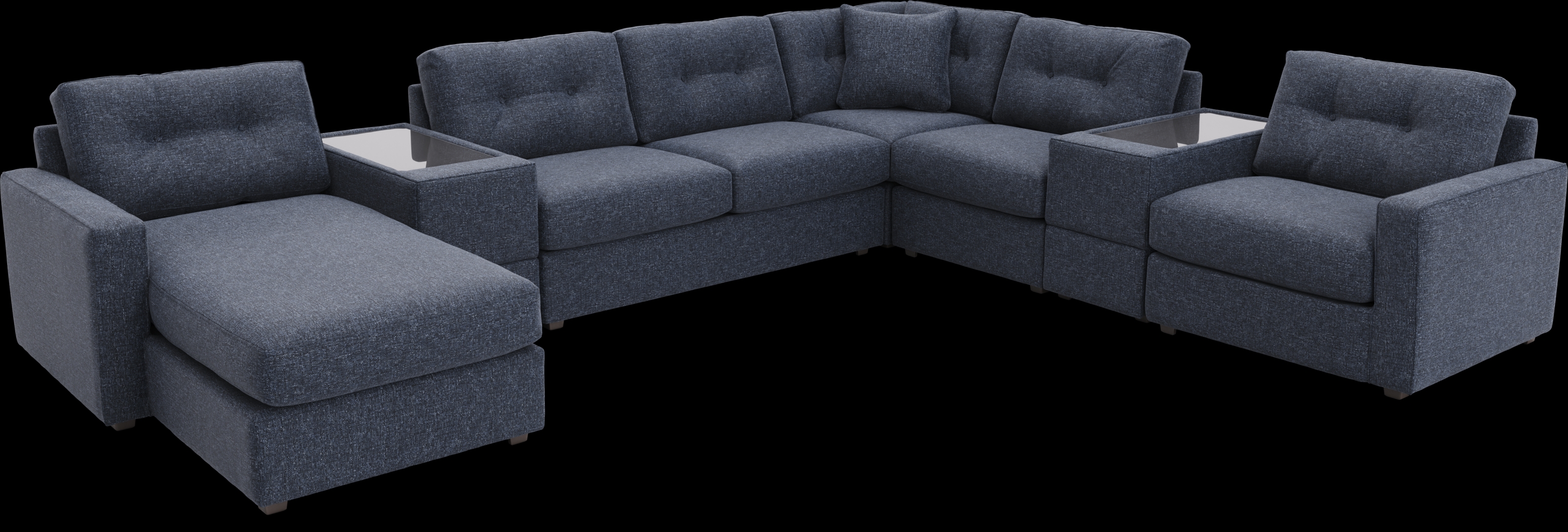 Navy 7 Pc ModularOne Sleeper - Thumbnail - Image 1