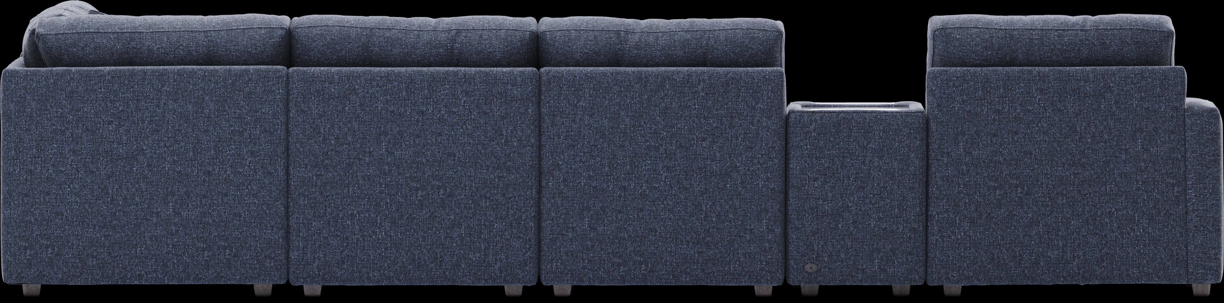 Navy 8 Pc ModularOne with Media Consoles - Thumbnail - Image 3