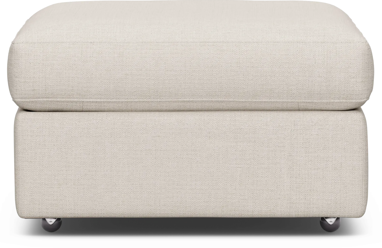 ModularOne Off-White Storage Bumper Ottoman - Thumbnail - Image 4