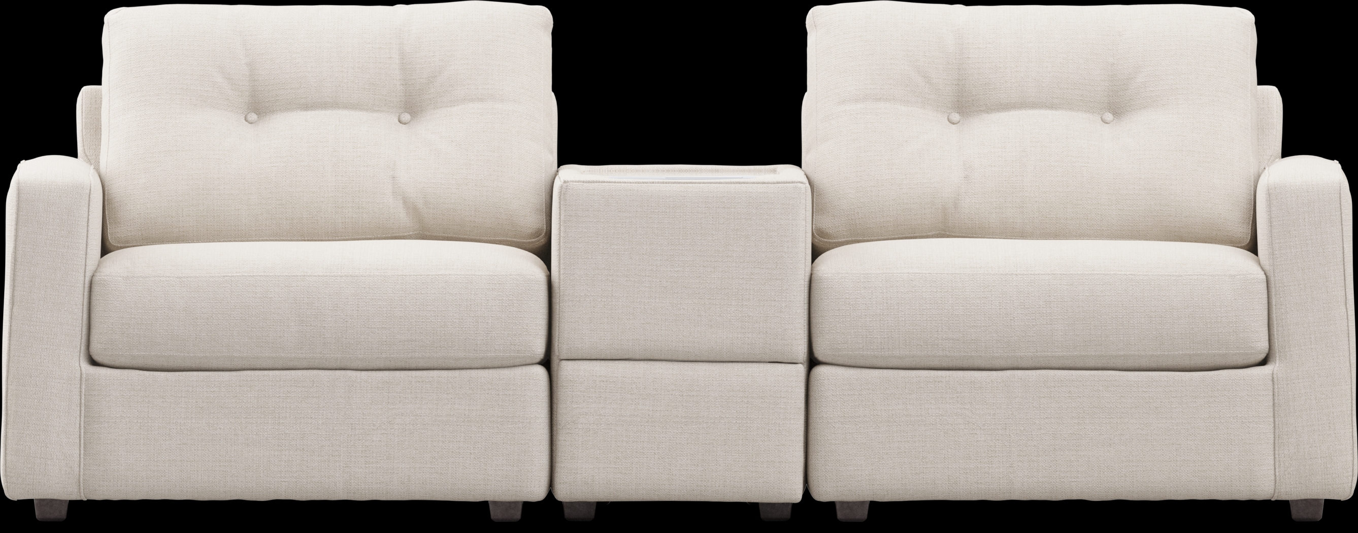 Oyster 3 Pc ModularOne with Media Console - Thumbnail - Image 3