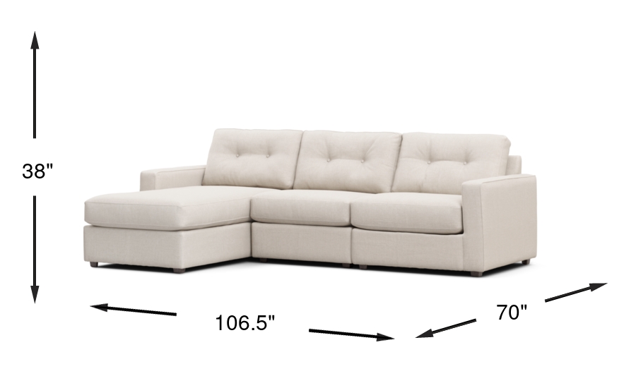 Dimension Image. Please refer to the Dimension Tab on this page for dimension details.