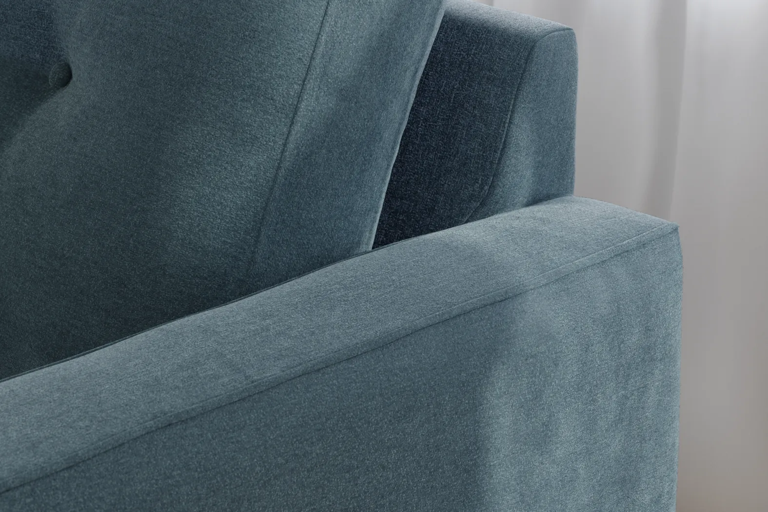 ModularOne Teal 5 Pc Sectional - Image 5