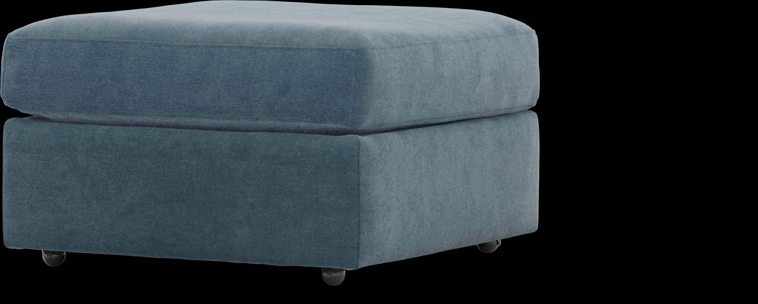 ModularOne Teal Bumper Ottoman - Thumbnail - Image 3