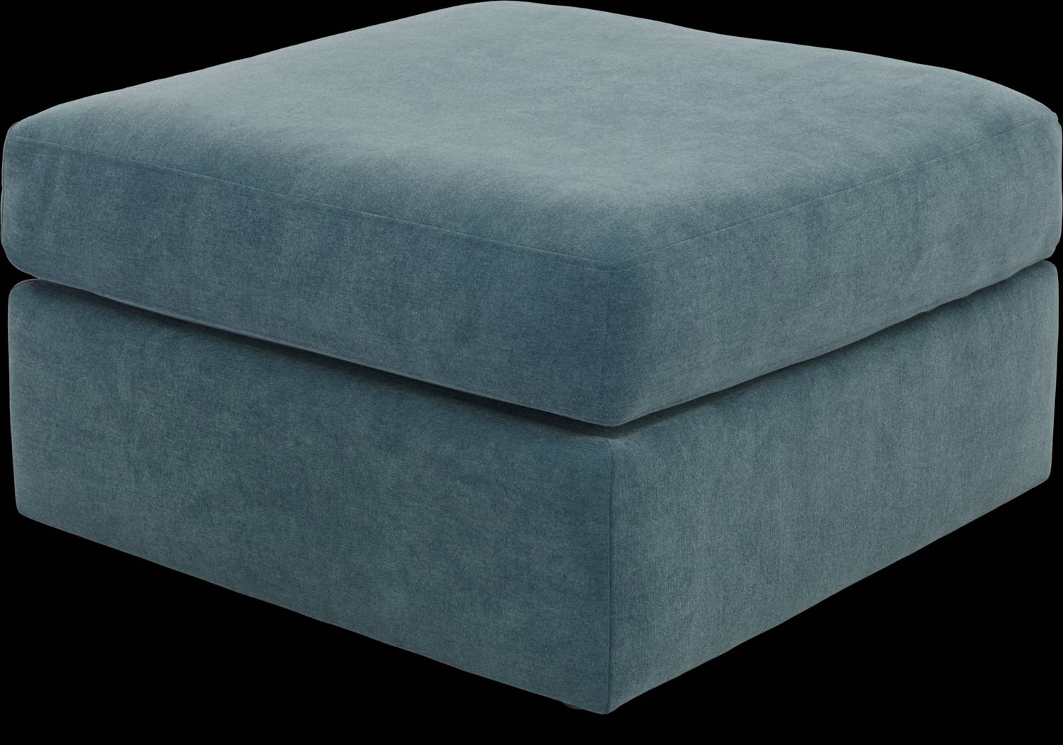 ModularOne Teal Bumper Ottoman - Thumbnail - Image 1