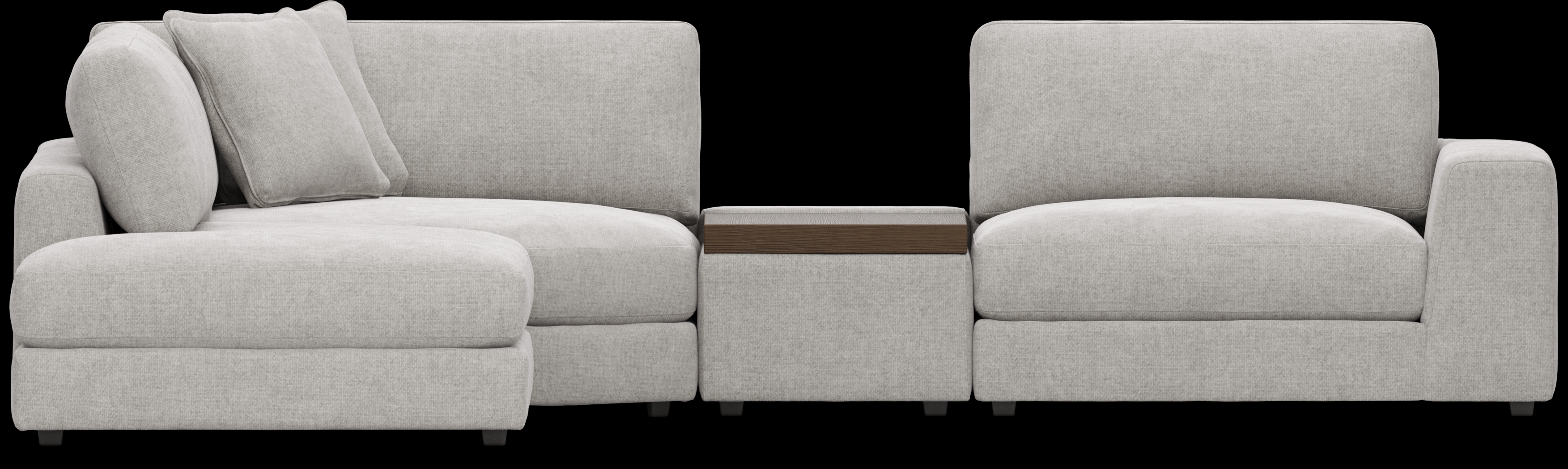 Gray 4 Pc ModularThree - Thumbnail - Image 3