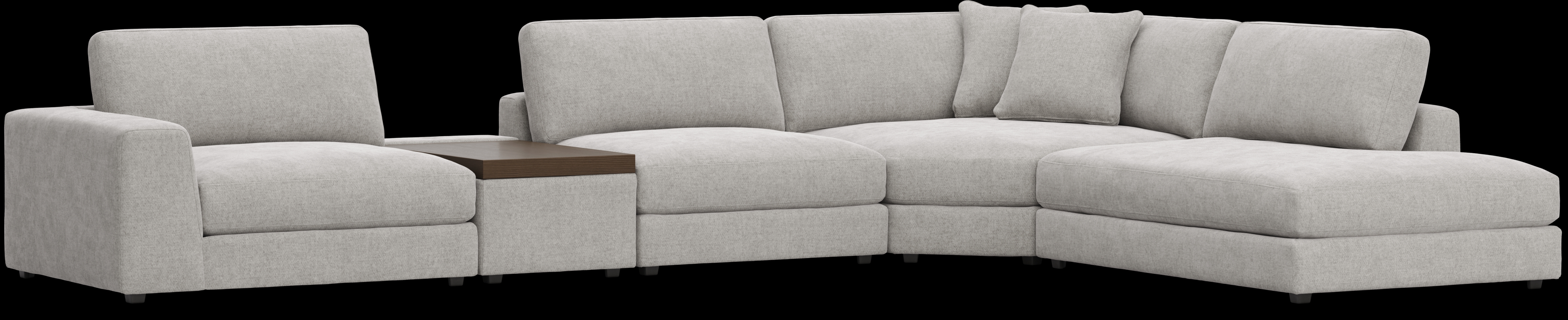 Gray 5 Pc ModularThree - Thumbnail - Image 2