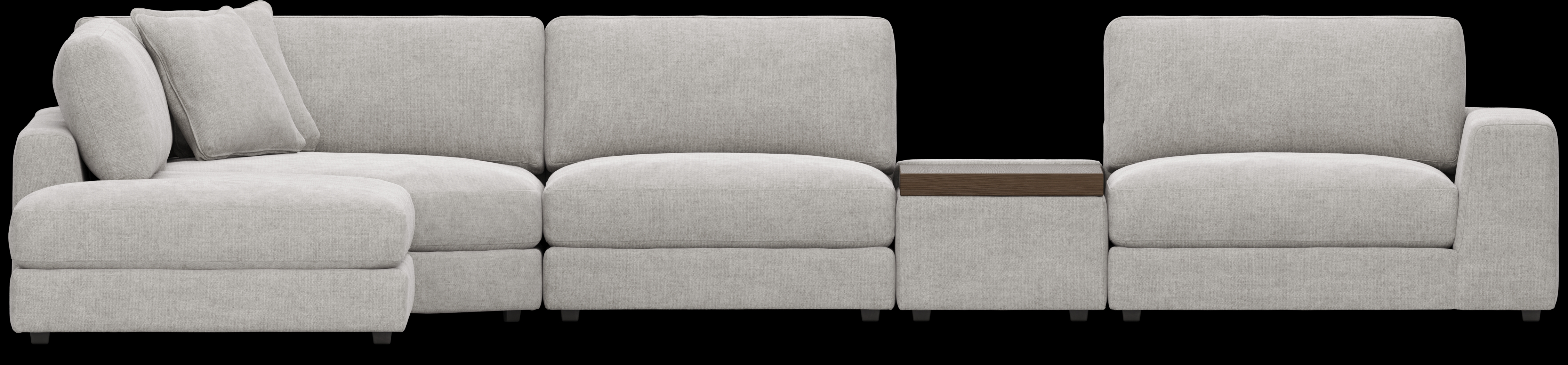 Gray 5 Pc ModularThree - Thumbnail - Image 3