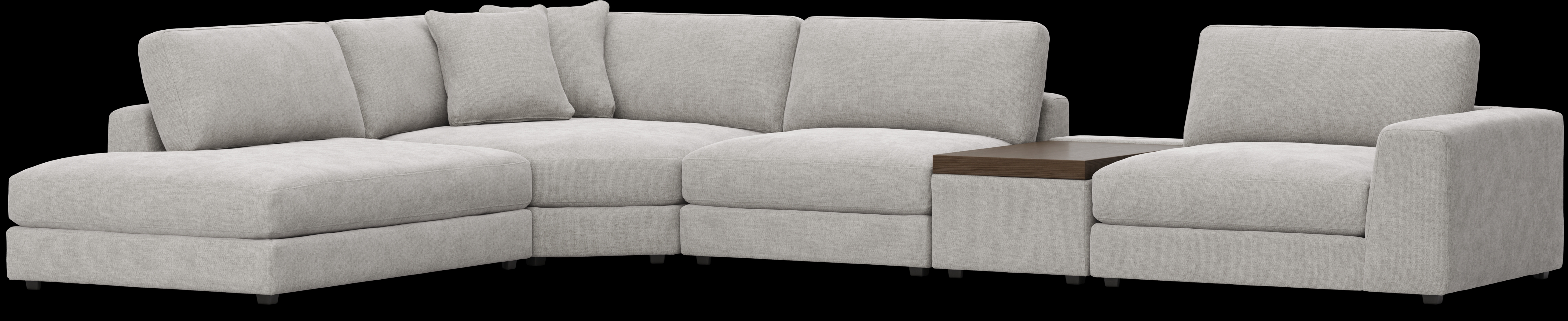 Gray 5 Pc ModularThree - Thumbnail - Image 2