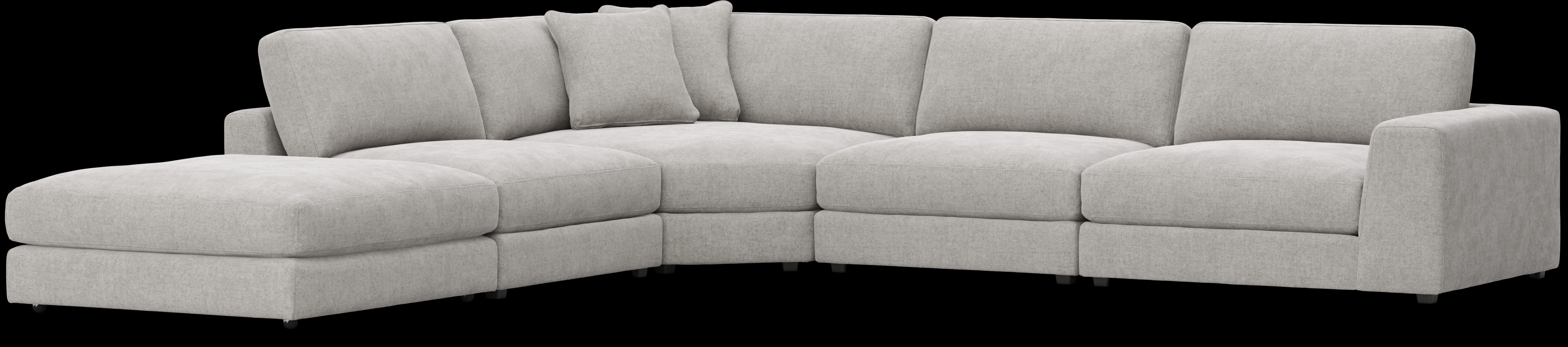 Gray 5 Pc ModularThree - Thumbnail - Image 2