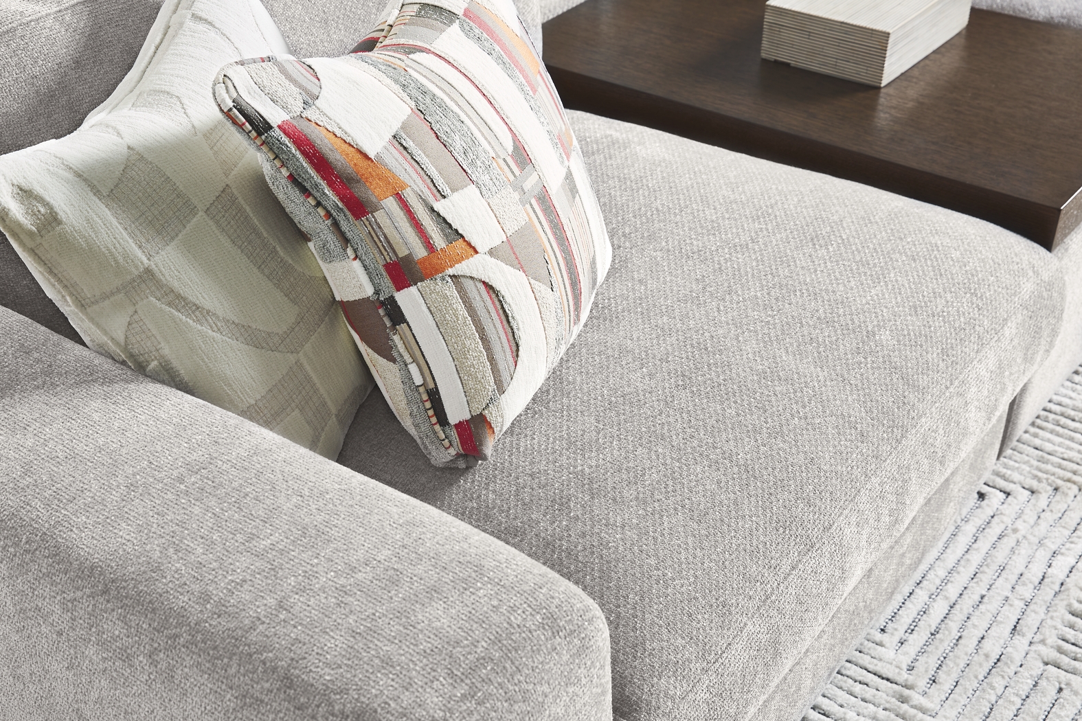 ModularThree Orange Pillow, Set of 2 - Thumbnail - Image 4