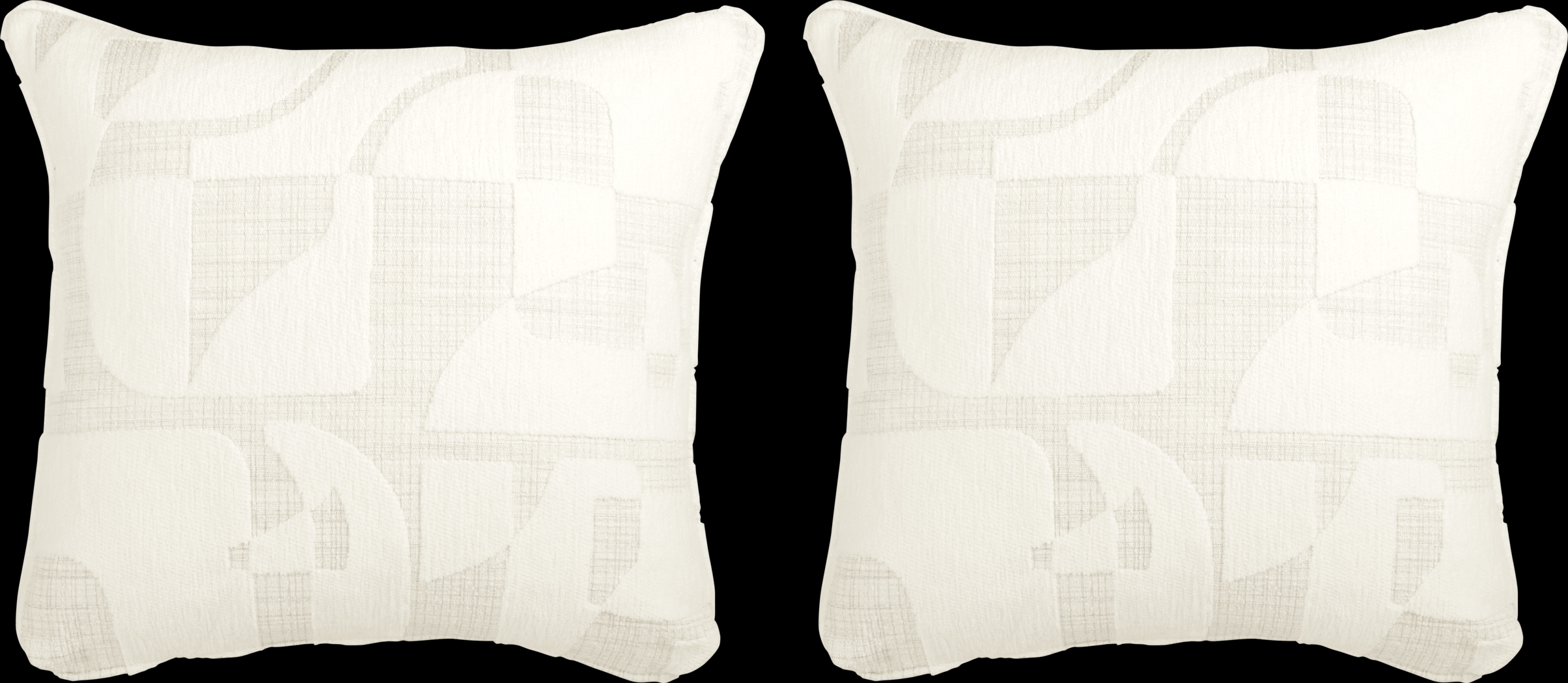ModularThree White Pillow, Set of 2 - Thumbnail - Image 1