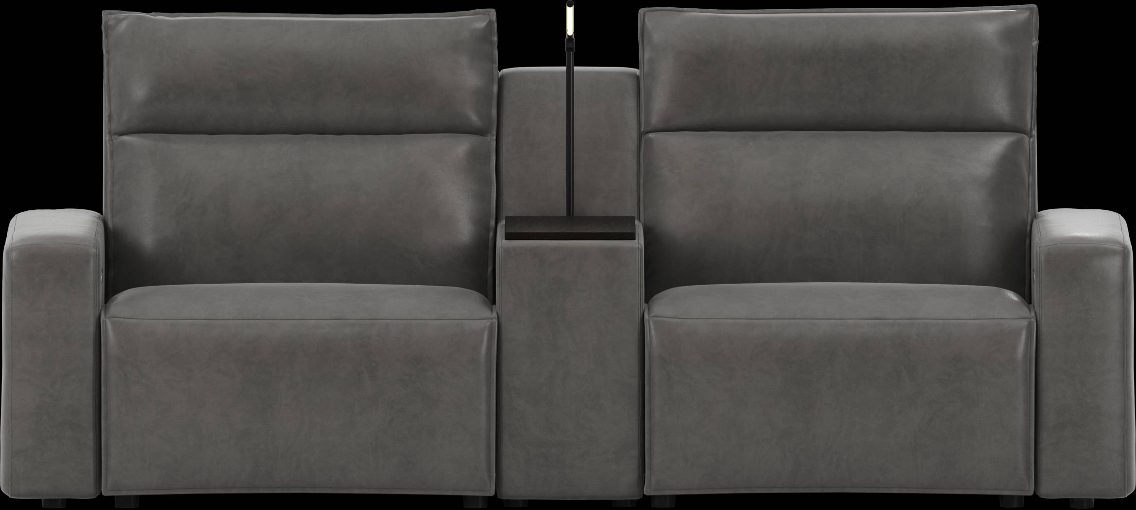 Charcoal 3 Pc Dual Power Reclining ModularTwo - Thumbnail - Image 3