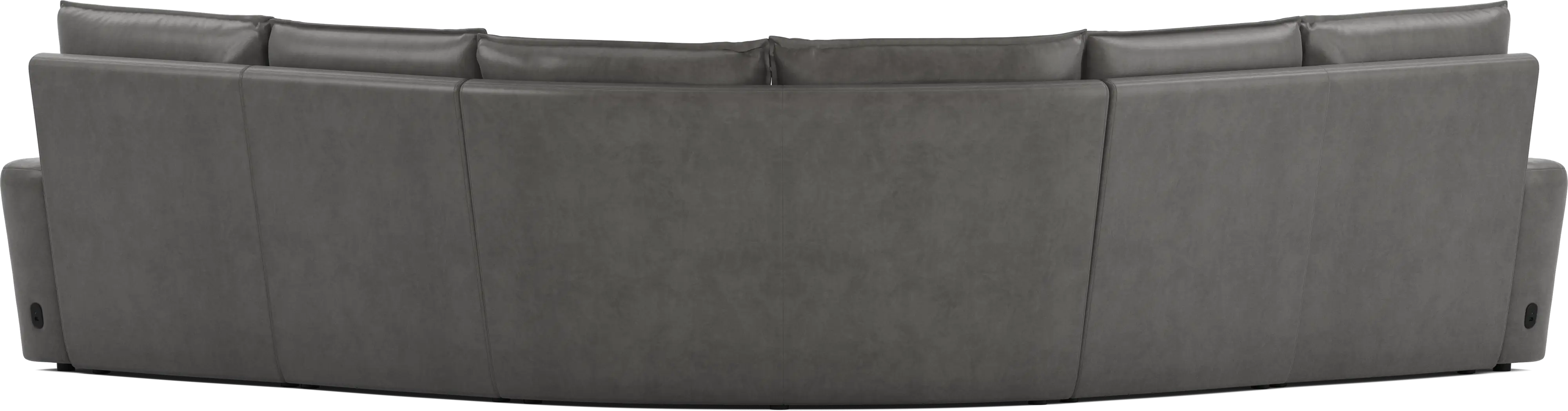 ModularTwo Charcoal 5 Pc Dual Power Reclining Sectional - Thumbnail - Image 3