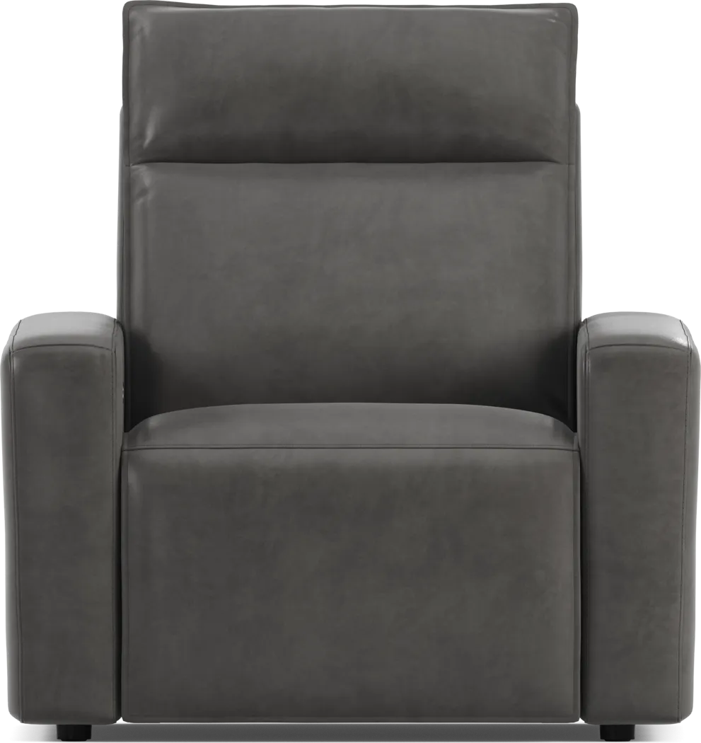 ModularTwo Charcoal Dual Power Recliner - Thumbnail - Image 2