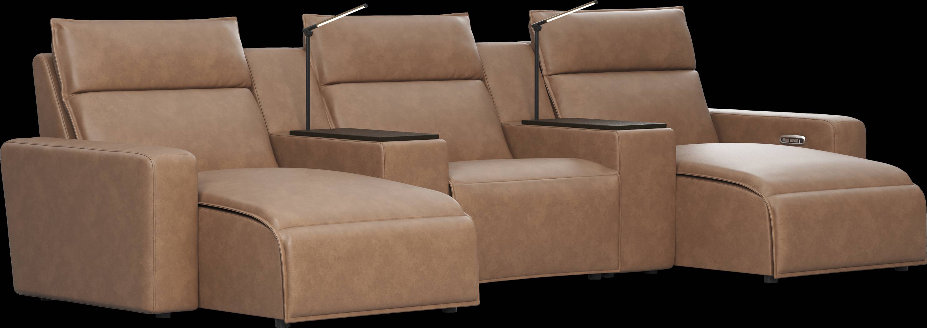 Saddle 5 Pc Dual Power Reclining ModularTwo - Thumbnail - Image 3