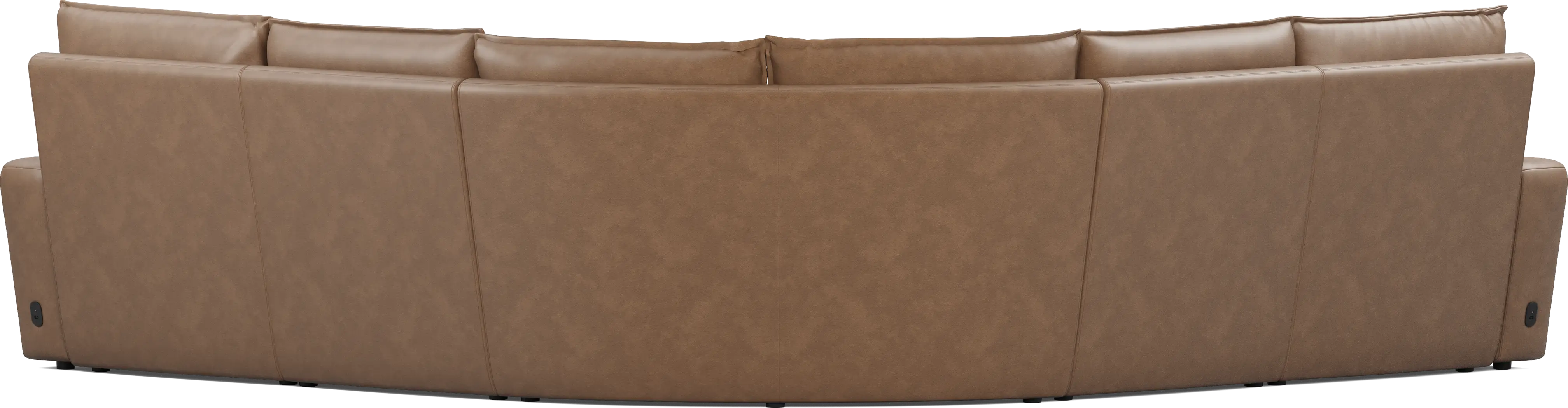 ModularTwo Saddle 5 Pc Dual Power Reclining Sectional - Thumbnail - Image 3