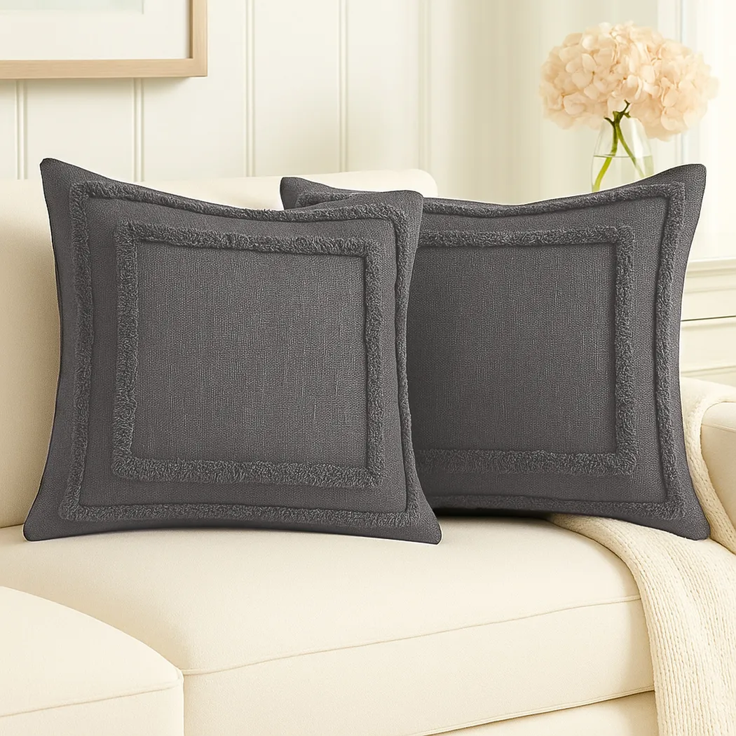Mogui Charcoal Pillow, Set of 2 - Thumbnail - Image 2