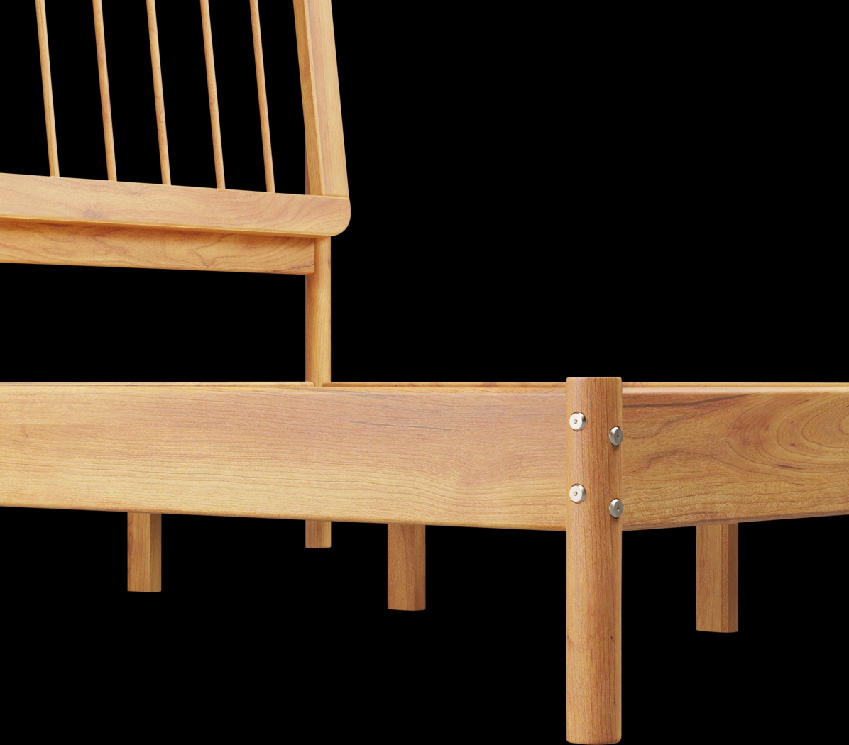 Mohican Natural King Bed - Thumbnail - Image 4