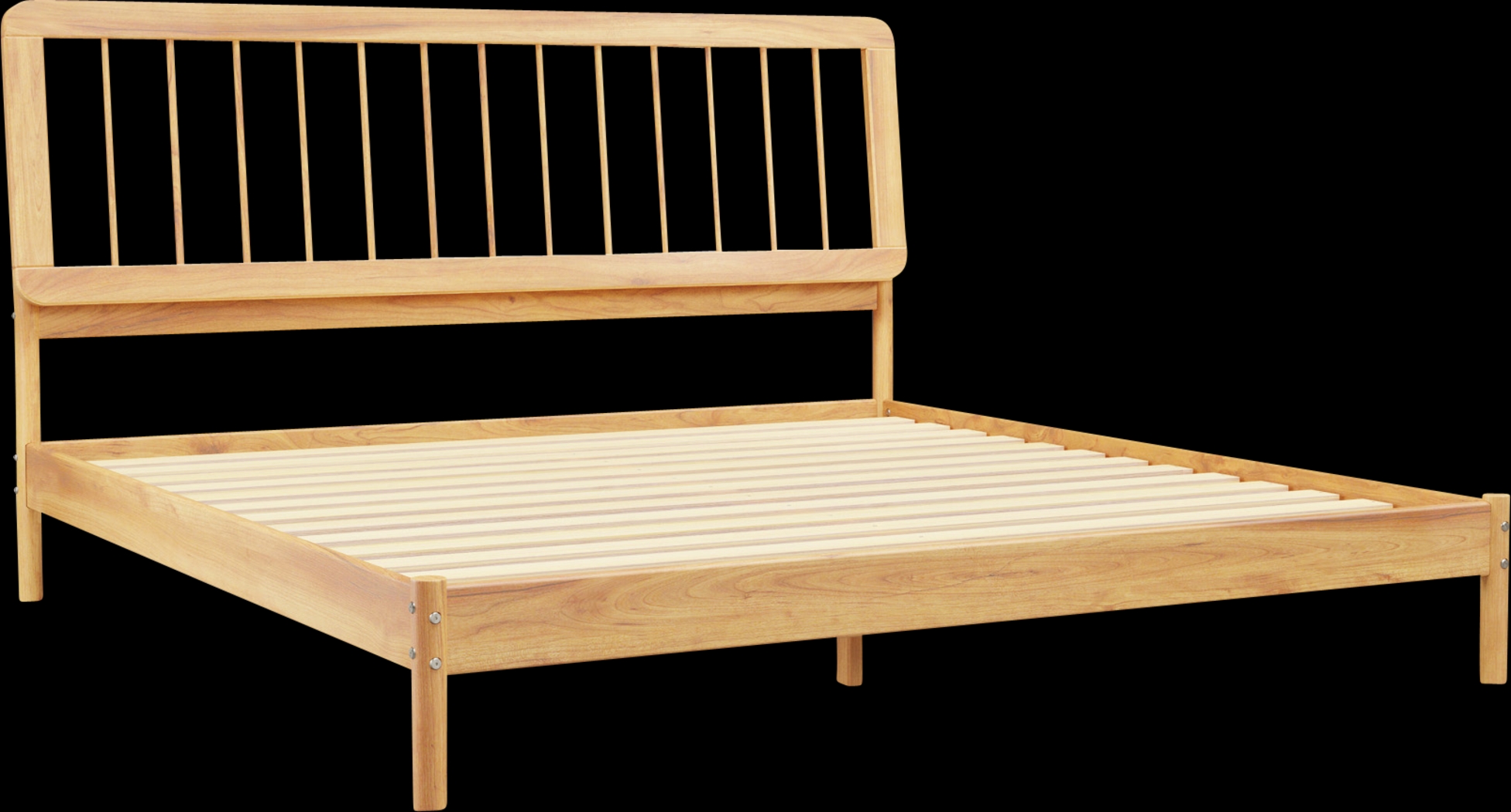 Mohican Natural King Bed - Thumbnail - Image 1