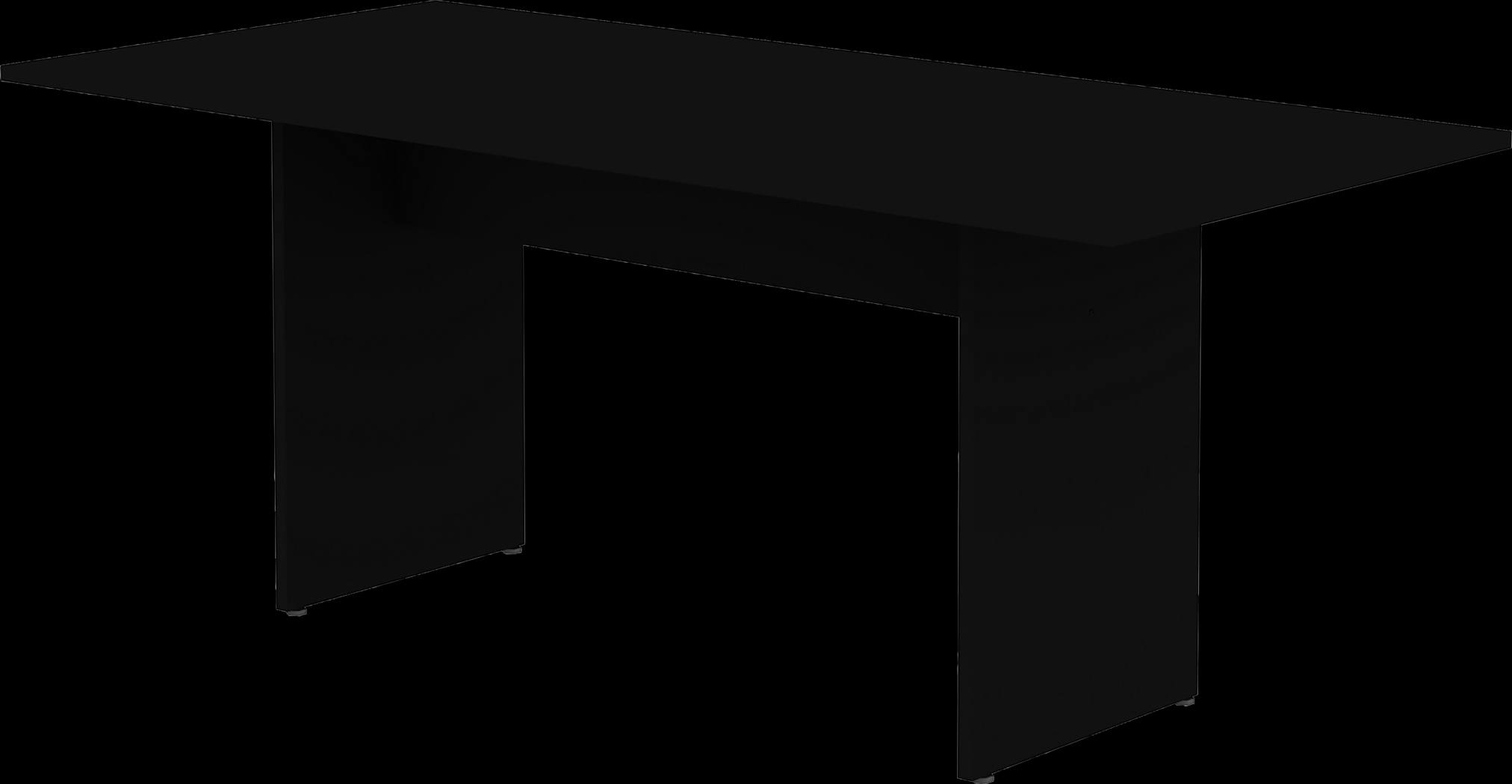 Mokema Black Dining Table - Thumbnail - Image 1