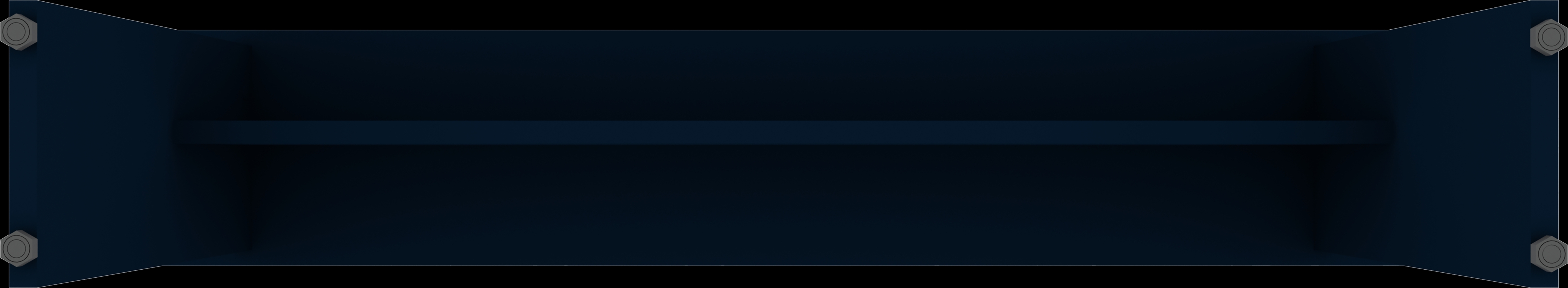 Mokema Blue Dining Bench - Thumbnail - Image 4