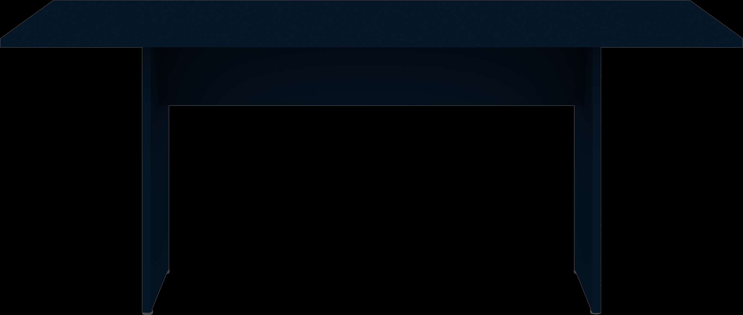 Mokema Blue Dining Table - Thumbnail - Image 5