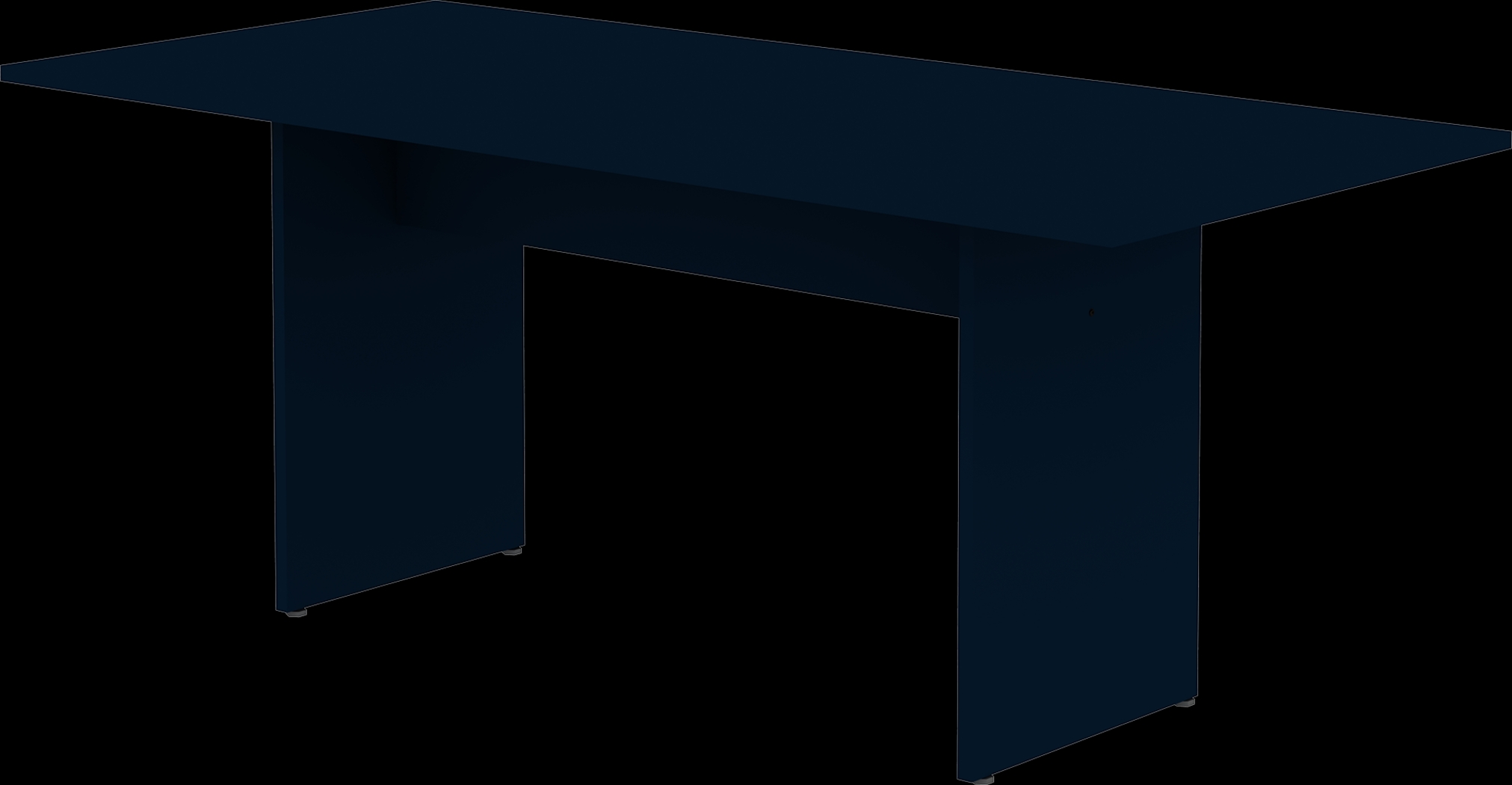 Mokema Blue Dining Table - Thumbnail - Image 1
